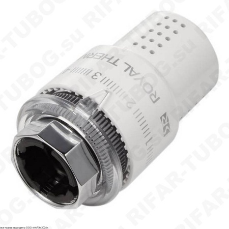 RTO 07.0009 Royal Thermo Термостат Design, М30х1,5, Белый