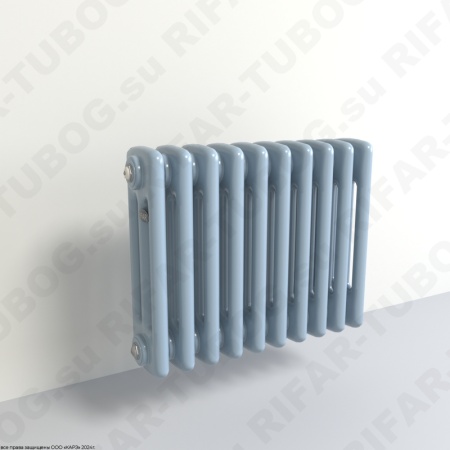 Радиатор 3-х трубчатый RIFAR TUBOG 3018 - 16 сек, подключение боковое универсальное (B1-B4), цвет SA — Сапфир (глянцевый)