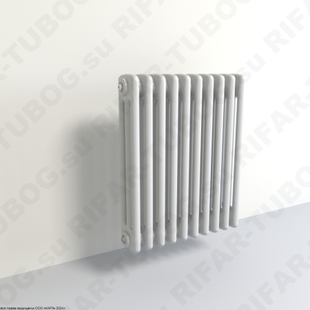Радиатор 3-х трубчатый RIFAR TUBOG 3052 - 21 сек, подключение боковое универсальное (B1-B4), цвет WH — Белый (глянцевый)
