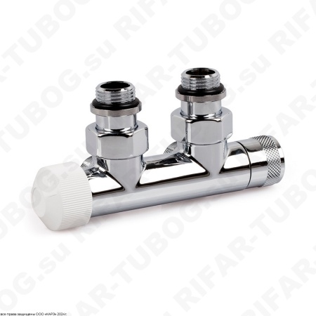 0685-1500C0E0 SR Rubinetterie Узел нижнего подключения Tondera, термостатический, угловой, G 1/2 НР х G 3/4 НР евроконус, Хром